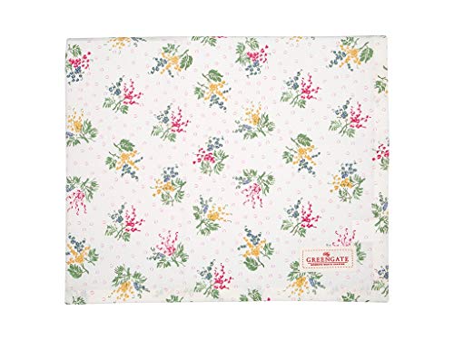 GreenGate COTTAB250MRA0102 Mira Tischdecke White 145 x 250 cm (1 Stück) von GreenGate