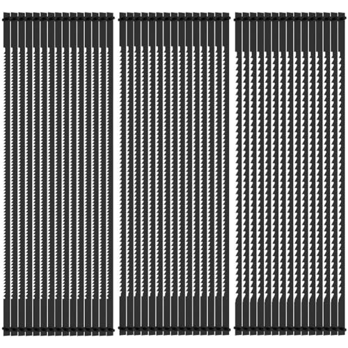 Greethga 5-Dekupiersägeblätter, 45-Teiliges -Bolzenende, Kappsägeblatt Aus Kohlenstoffstahl für, Metall und Kunststoff, Einfach zu Verwenden von Greethga