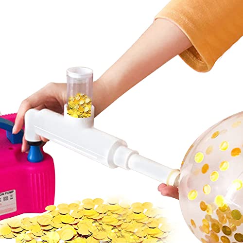 DIY Ballon Stuffer Tool Kit Filling Balloon Sequin Stuffer Machine Confetti Stuffer Tool for Party Christmas Wedding Activities Supplies Decorations Celebrations (1PCS) von Grehge