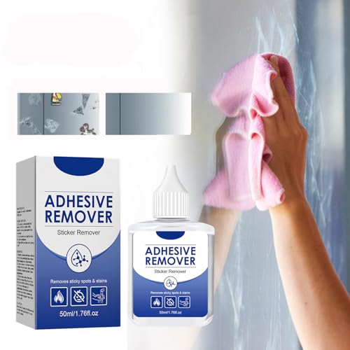 Grgowe Adhesive Remover,Etiketten Entferner,Kleber Entferner,Sekundenkleber Entferner,Klebstoffentferner Etikettenlöser,Zum Entfernen Von Aufklebern Und Etiketten Auf Nahezu Allen Oberflächen von Grgowe