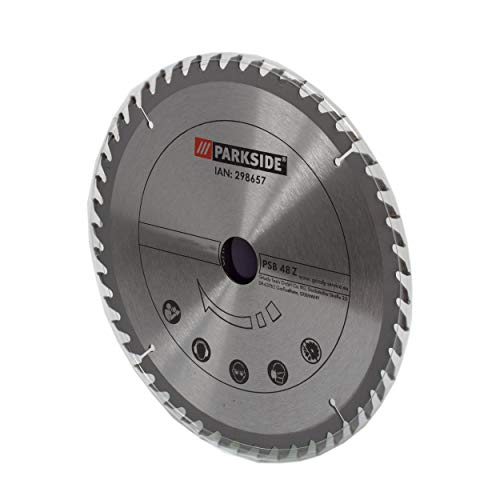 Hartmetall Sägeblatt, 48 Zähne, für Parkside Tischkreissäge PTK 2000 C3 - LIDL IAN 285037 von Grizzly Tools