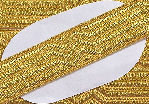 Großhandel für Schneiderbedarf 1m Uniform Tresse Gold 15mm, Polyester-Metallica, Karneval, Uniformen von Großhandel für Schneiderbedarf