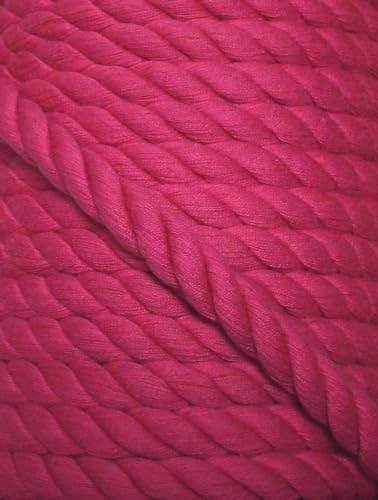 Großhandel für Schneiderbedarf 2 m Baumwollkordel 10 mm pink von Großhandel für Schneiderbedarf