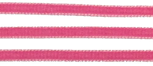 Großhandel für Schneiderbedarf 3 m Samtband 5 mm rosa, Polyester, rosa, Alle Gelegenheiten, Allgemein von Großhandel für Schneiderbedarf