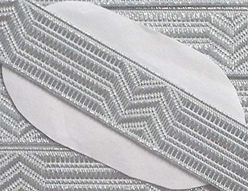 3 m Uniform Tresse silber 15mm von Großhandel für Schneiderbedarf