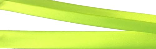 5 m Satin Schrägband 20 mm vorgefalzt neon von Großhandel für Schneiderbedarf