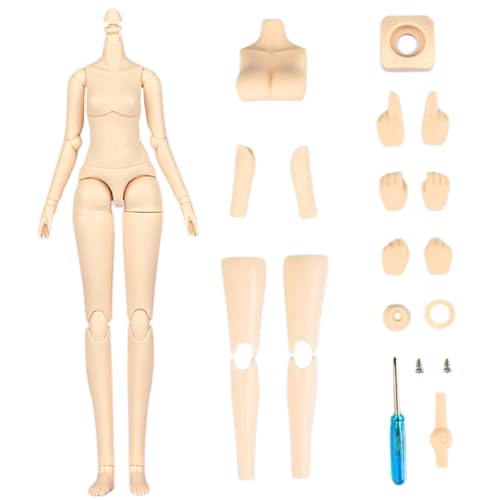 Puppenkörper, bewegliche Gelenke Puppenspielzeug 8,7 -Zoll -Puppenteile abnehmbare weibliche Aktion Zahlen Body Doll Zubehör für DIY DULLS von Grtheenumb