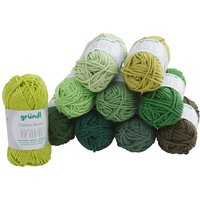 Gründl Cotton Quick Mini "Shades of Green" von Grün