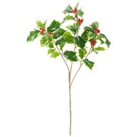 Ilex Zweig "Green" mit Beeren, L 40 cm, von DPI