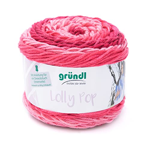 Gründl Garn, Acryl, Pink Swirl, 1 x 150 g, 150 von Gründl