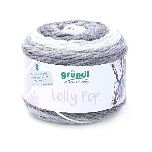 Gründl Garn, Acryl, Silver Swirl, 1 x 150 g, 150 von Gründl