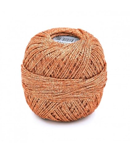 gründl Glitter 8221 Kupfer Garn 25g - 110m von Gründl