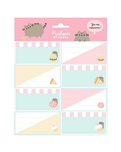 Erik Aufkleber Pusheen Foodie Collection - Etiketten Selbstklebend zum Beschriften von Grupo Erik