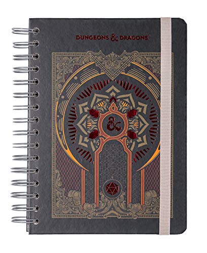 Grupo Erik Bullet Journal Notizbuch Dungeons and Dragons - Hard Cover Notizblock A5 Ringbuch Notizbuch A5 Dotted Tagebuch von Grupo Erik