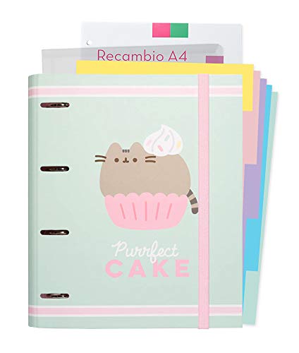 Grupo Erik Ringbuch A4 - Pusheen Foodie Collection - Ordner Set mit Trennblättern von Grupo Erik