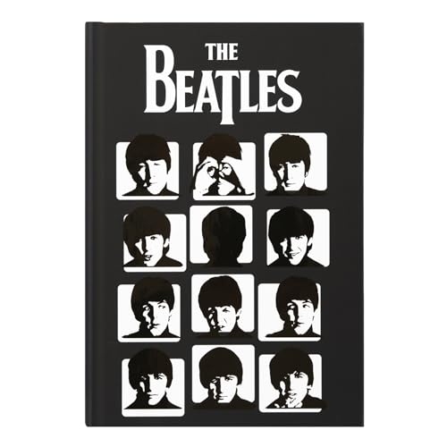 Grupo Erik A5 Notizbuch - The Beatles | Dotted Journal, Dotted Notebook, Bullet Journal | Notizbücher A5, Notizblöcke A5, A5 Notizblock, Skizzenbuch A5 | Beatles Geschenke von Grupo Erik