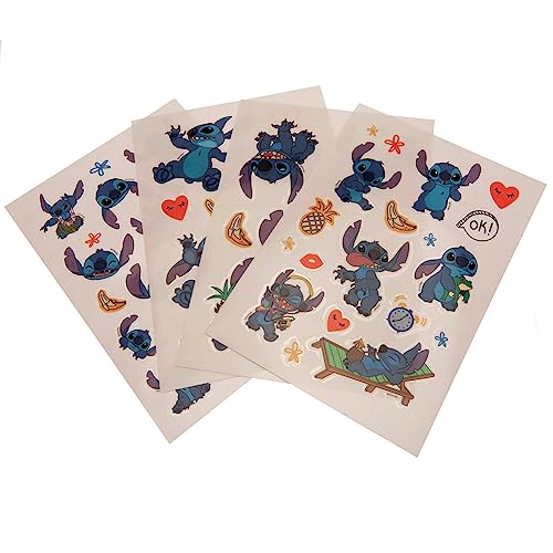 Grupo Erik Disney Sticker Set Aufkleber Disney Stitch Laptop Sticker Erwachsene und Kinder - Abziehbild von Grupo Erik