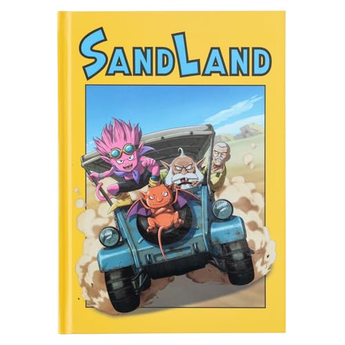 Grupo Erik Premium Notizbuch A5 Sand Land Notizblock A5 Tagebuch für Erwachsene und Kinder - Offizieller Sand Land Fanartikel von Grupo Erik