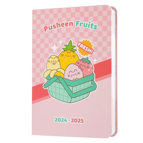 Grupo Erik Schulplaner 2024 2025 Schüler und Studierende Pusheen Kalender 2024 Buchkalender - Hausaufgabenheft 2024/2025 - Schülerkalender 2024 2025 Ringbuch A6 Taschenkalender Klein von Grupo Erik