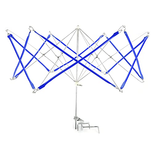 Gsycle Garnknäuelwickler, Eisenschirmform Stricken Häkeln Schnurwicklerhalter Maschine Strickpicks Garnwickler für Tische, Schreibtische von Gsycle