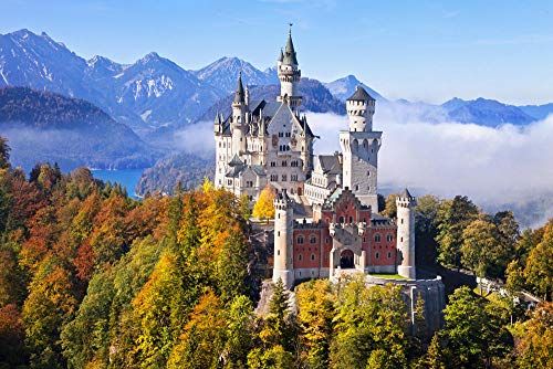 DIY Diamond Painting Kits Neuschwanstein Schloss Kreuzstich Kit Full Diamond Stickerei Wandkunst Home Decoration Geschenk von GuGuZzYe