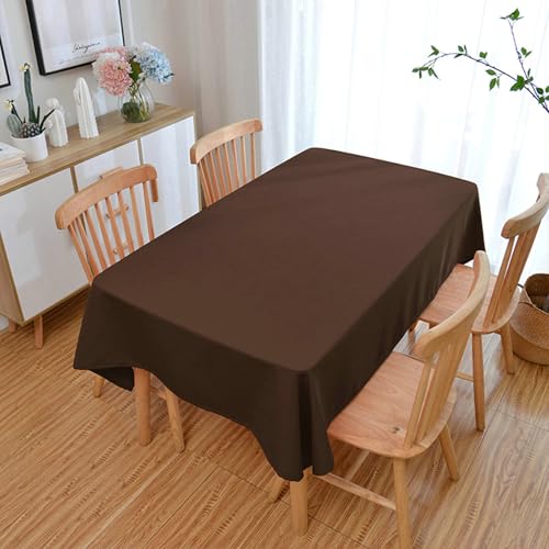 Gualiy Tischdecken Rechteckig, Tischdecken 90 x 90 Polyester Abwischbare Tischdecke Einfarbig Tischdecke für Couchtisch, Kaffee von Gualiy