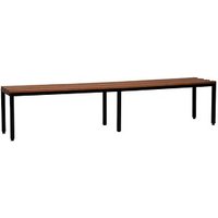 Gürkan Garderobenbank 107225 schwarz, buche Holz 150,0 cm von Gürkan