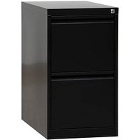 Gürkan Hängeregistraturschrank schwarz 2 Schubladen 40,0 x 62,0 x 70,0 cm von Gürkan