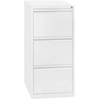 Gürkan Hängeregistraturschrank verkehrsweiß 3 Schubladen 40,0 x 62,0 x 101,0 cm von Gürkan