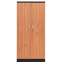 Gürkan Stahlschrank 100127 tiefschwarz, erle 92,0 x 42,0 x 195,0 cm, aufgebaut von Gürkan