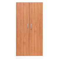 Gürkan Stahlschrank 100115 verkehrsweiß, erle 92,0 x 42,0 x 195,0 cm, aufgebaut von Gürkan