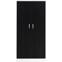 Gürkan Stahlschrank 100114 verkehrsweiß, wenge 92,0 x 42,0 x 195,0 cm, aufgebaut von Gürkan