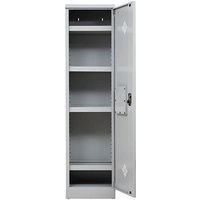 Gürkan Umweltschrank 107529 lichtgrau 50,0 x 42,0 x 195,0 cm, aufgebaut von Gürkan