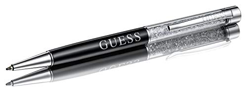 GUESS Kugelschreiber mit echten Swarovski-Kristall-Steinen mit Geschenkbox GEJUBT01063 von Guess