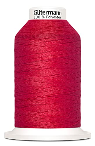 Gütermann Creativ G715263-156 Nähgarn, Polyester, 156 Rot, 1000 m von Gütermann