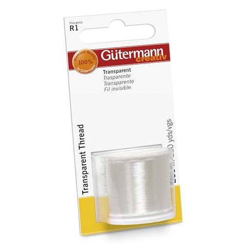 Transparent Q 161 200m SB-Clip Fb.111 transparent hell von Gütermann