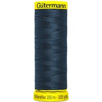 Gütermann Maraflex, No. 120, für hochelastische Nähte - 339 Dunkelblau von Blau