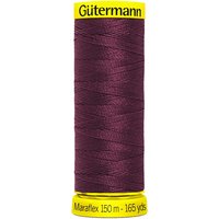 Gütermann Maraflex, No. 120, für hochelastische Nähte - 369 Bordeauxrot von Gütermann creativ