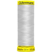 Gütermann Maraflex, No. 120, für hochelastische Nähte - 8 Silber von Silber