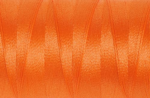 705798-5630-1 Gütermann Super Brite Polyester 40 Maschinenstickgarn, 1000 m Rolle, Mandarine von Guetermann