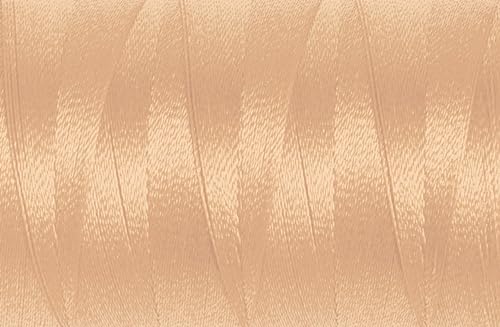 705798-5638-1 Gütermann Super Brite Polyester 40 Maschinenstickgarn x 1000 m Rolle, Hellorange von Guetermann