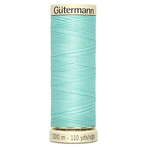 Gütermann 0234 Nähgarn, Polyester, 100 m, Minzgrün, Mint, 5.5 x 1.8 x 1.8 cm von Gütermann