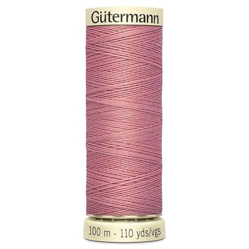 Gütermann 0473 Polyestergarn, 100 m, Vintage Pink von Gütermann