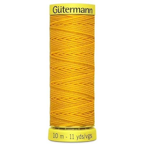 Guetermann 744557 4009 elastisches Faden, 10 m, Gelb von Guetermann