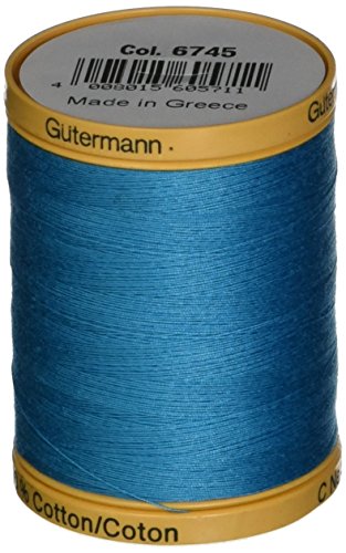 Gütermann 876 yd natürliche Baumwolle beschichtet, Aqua Marine von Gütermann