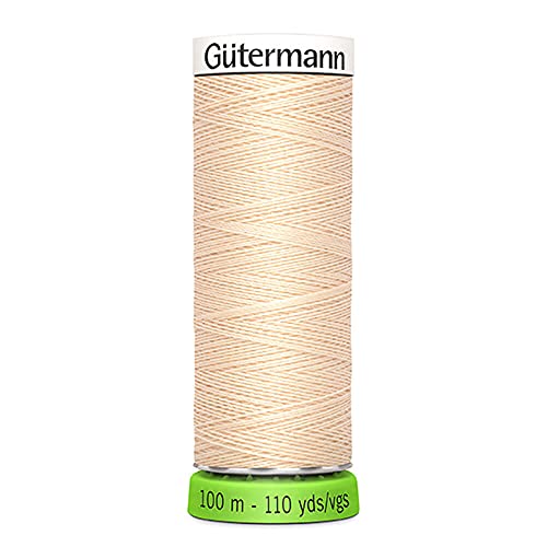 Gütermann G723860-005 Nähgarn, Polyester, 005 Ecru, 100 m, meter von Gütermann