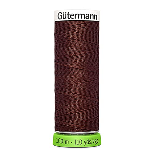 Gütermann G723860-230 Nähgarn, Polyester, 230 Braun/Rot, 100 m, meter von Gütermann