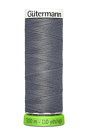 Gütermann G723860-497 Nähgarn, Polyester, 497 Grau, 100 m, meter von Gütermann