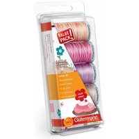 Nähfaden Set Cotton 30 rosa/lila 5x 300m von Gütermann