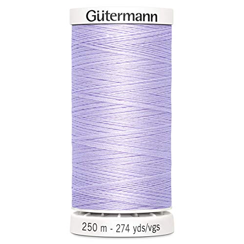 Gutermann 0442 Polyester-Nähgarn, 250 m, Glyzinie, Wisteria, 5.5 x 2.7 x 2.7 cm von Gütermann